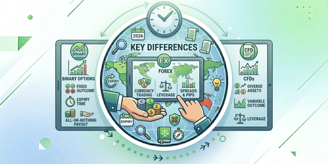 Binary Options vs Forex vs CFDs